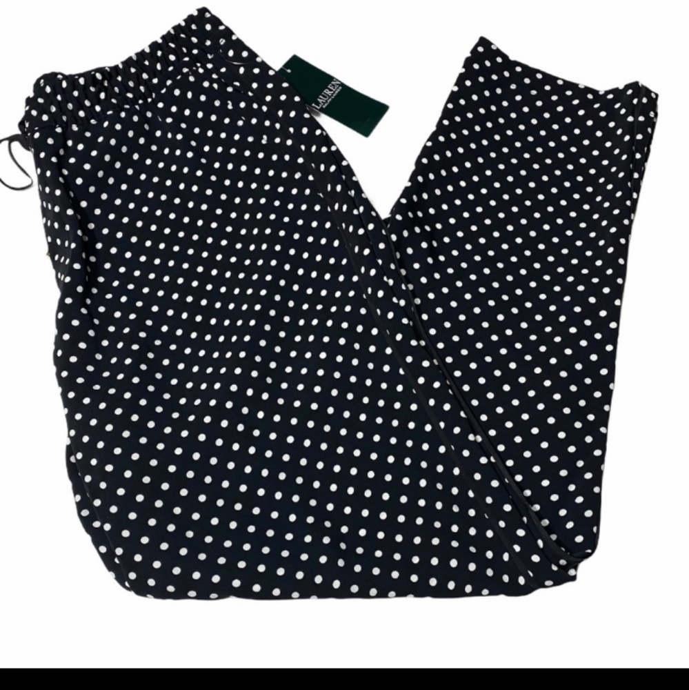 Ralph Lauren polka dot pants